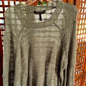 Grey light weight sweater.